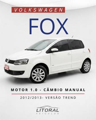 VOLKSWAGEN FOX 1.0 MI SILVERFOX 8V FLEX 4P MANUAL